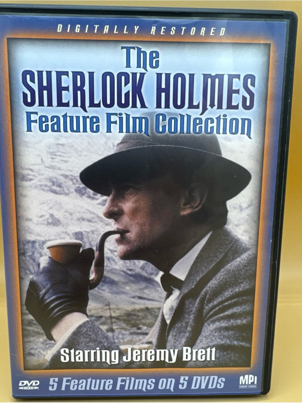 The Sherlock Holmes Feature Film Collection Jeremy Brett 5 Movies 5 DVDs 2003